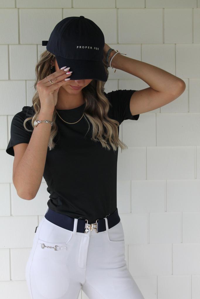 Navy Proper Fox Hat