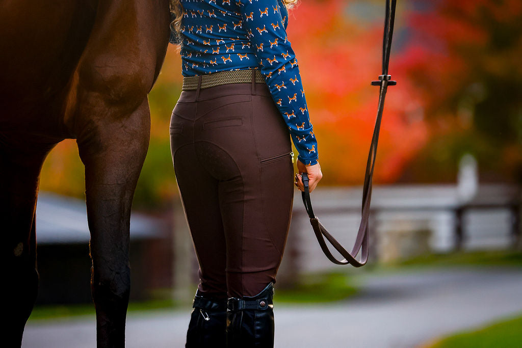 Oxford Brown Riding Leggings