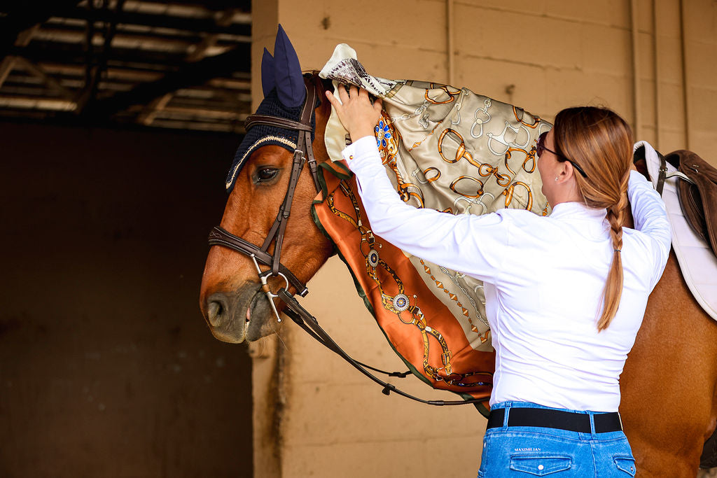 Bits & Reins Silk Scarf