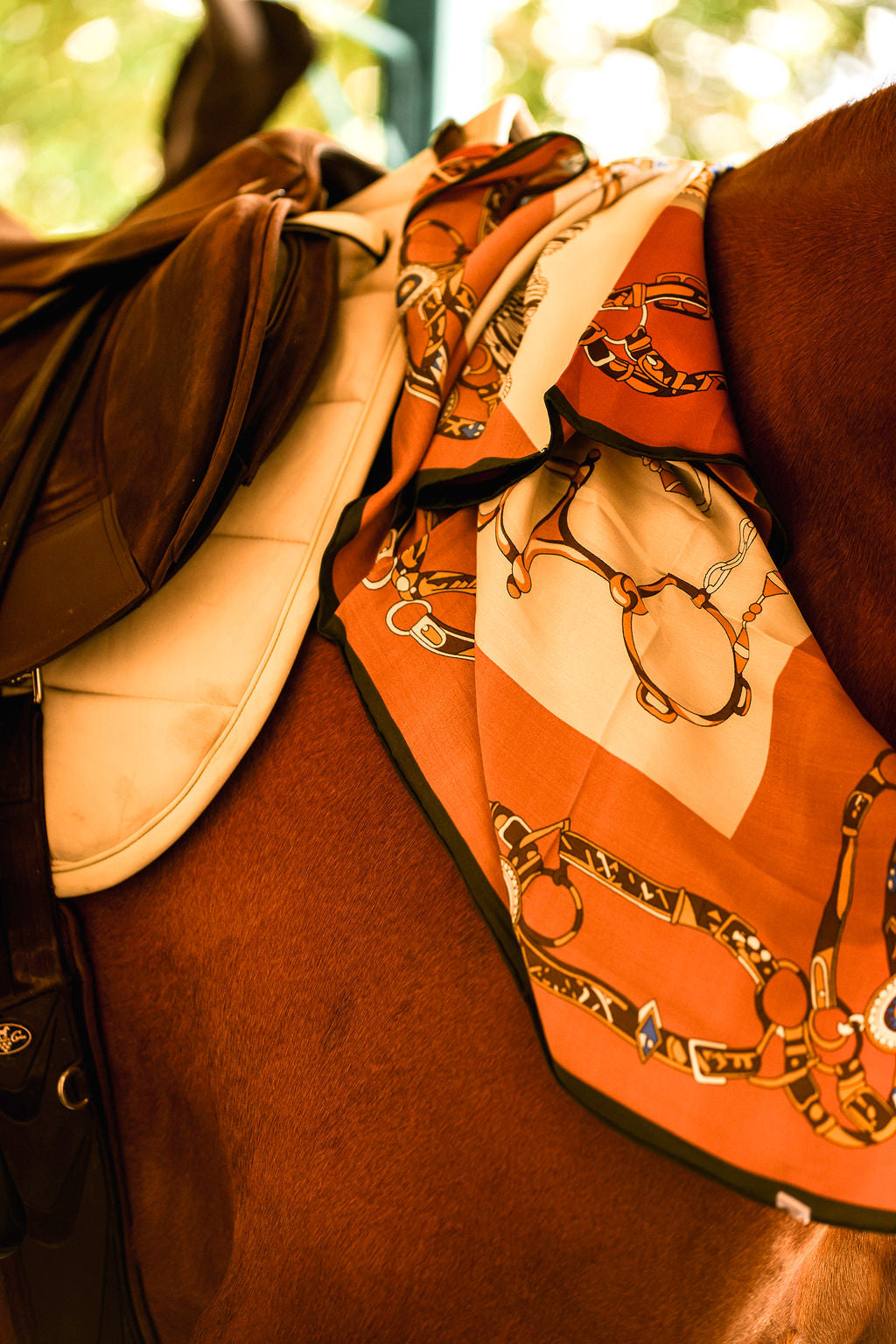Bits & Reins Silk Scarf