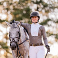 Saddle Taupe Competition Top