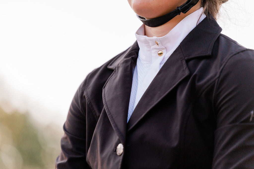 Saddle Taupe Competition Top