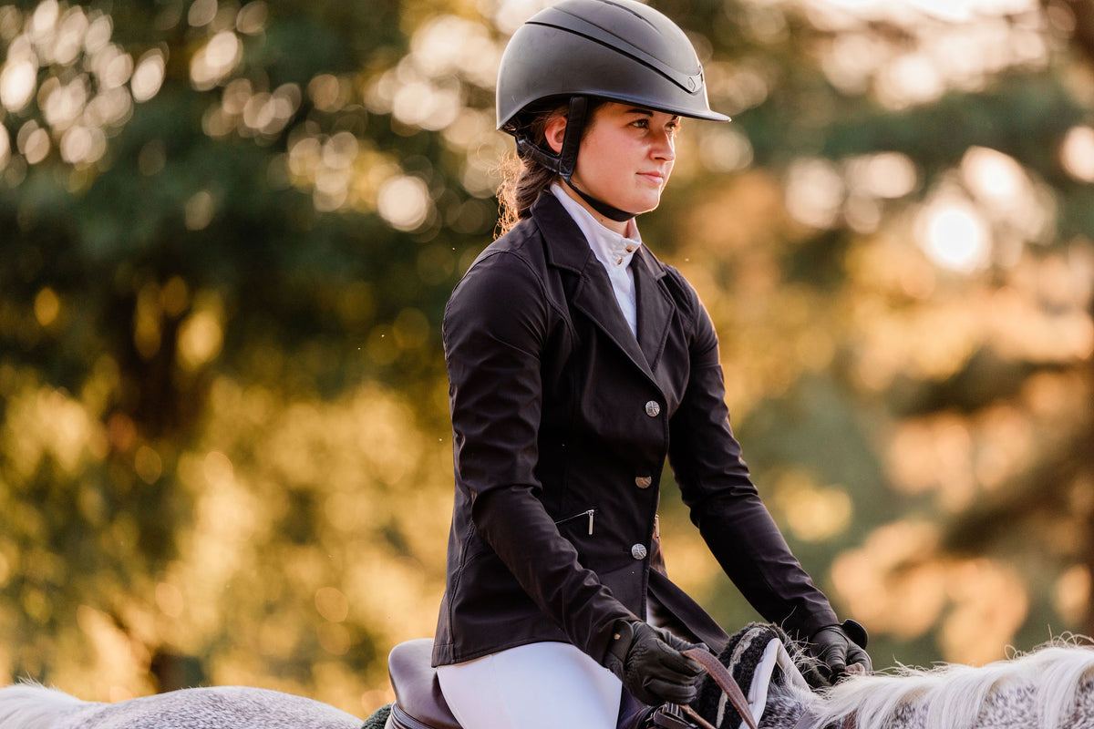 Saddle Taupe Competition Top