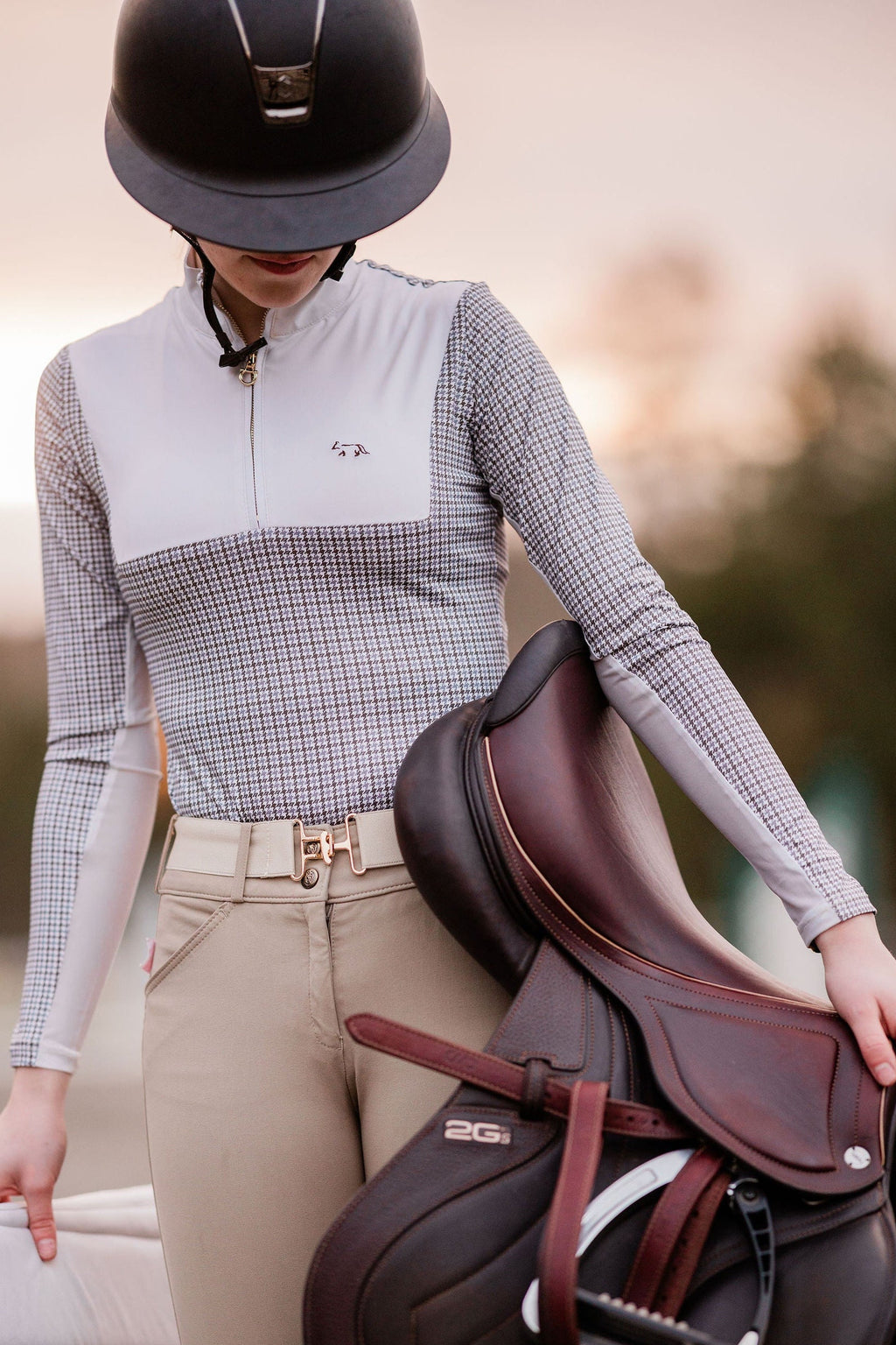 Houndstooth Sun Shirt