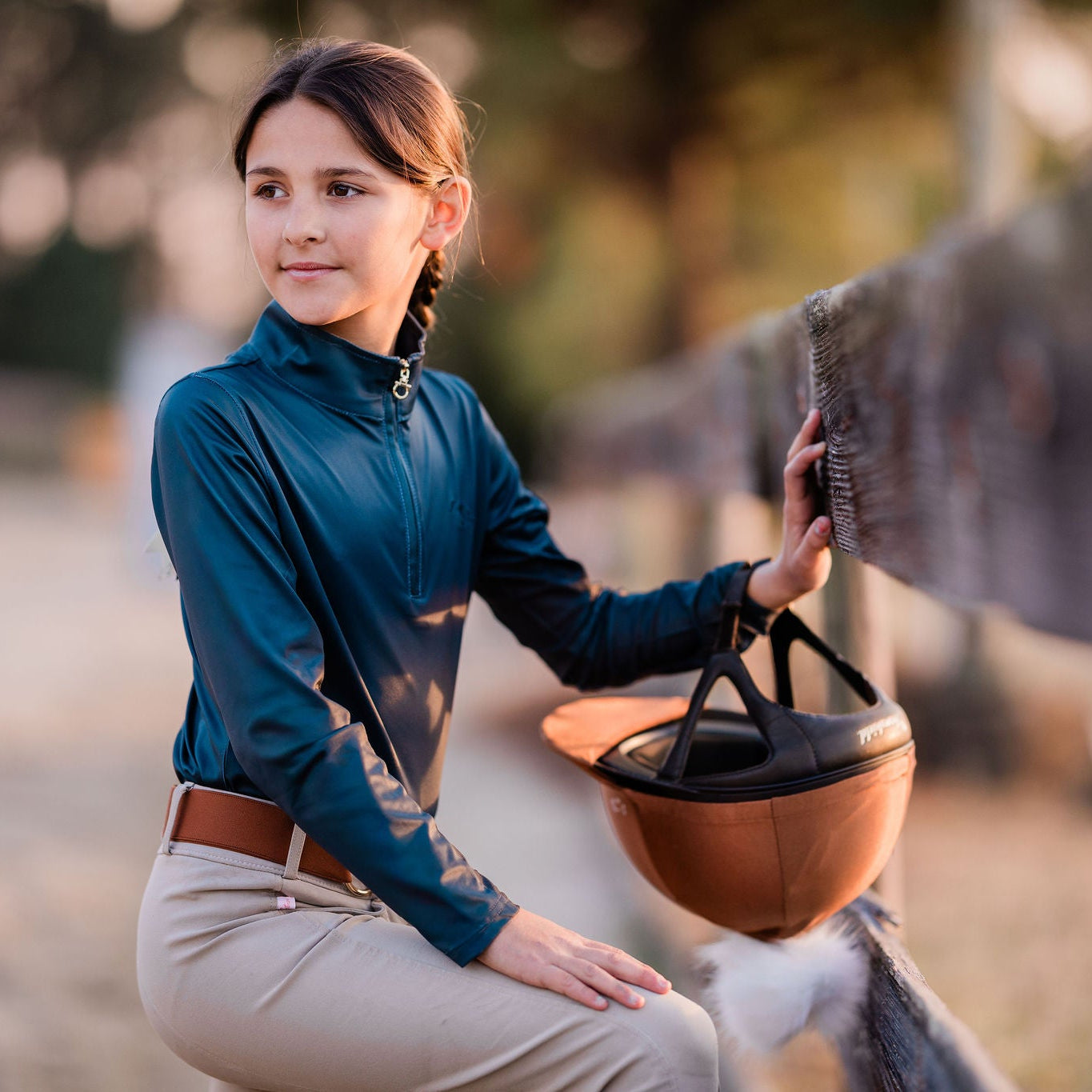 Youth Hunter Green Sun Shirt