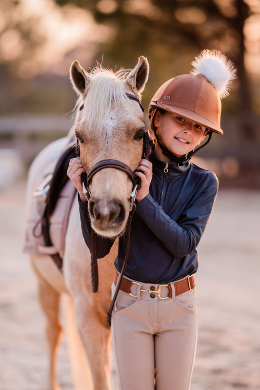 Brown Helmet Cover