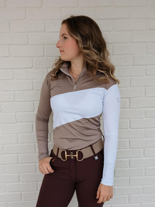 Diagonal Riding Top