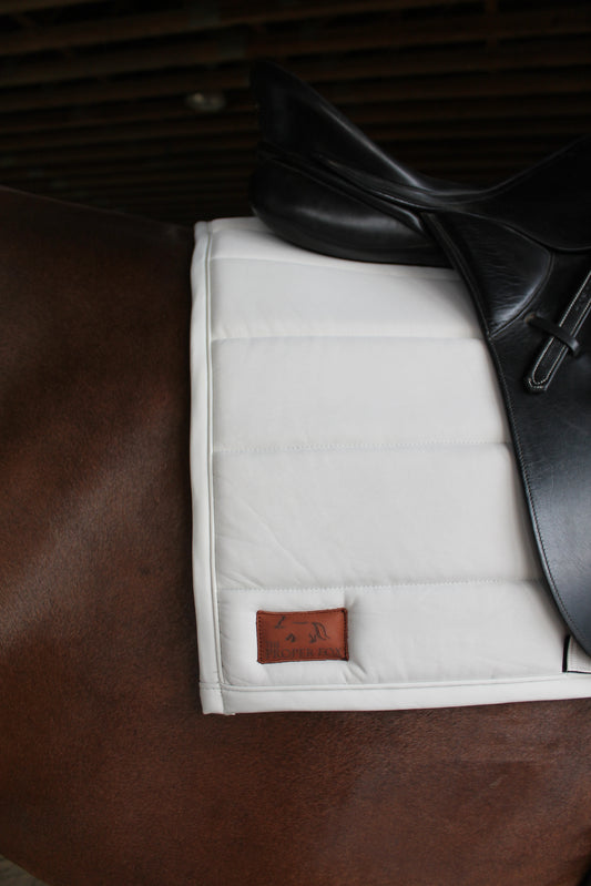 Soft White Dressage Pad