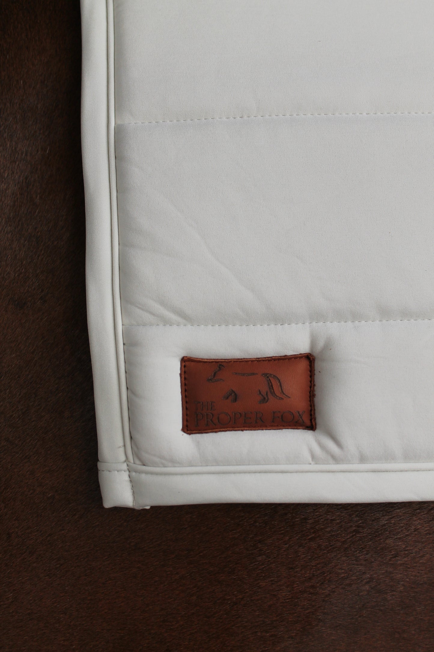 Soft White Dressage Pad