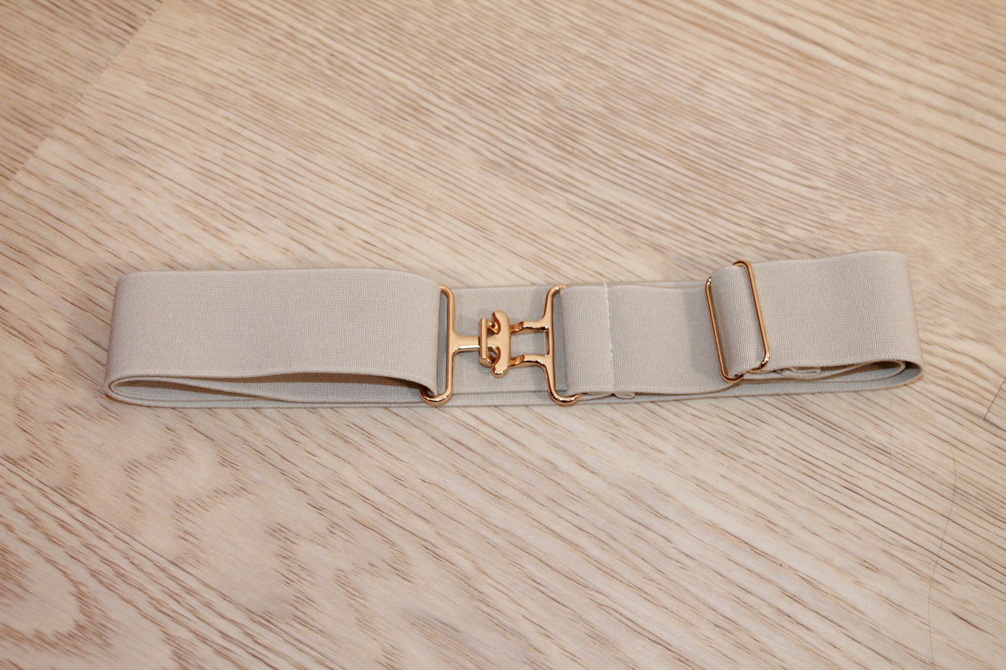 Cream Surcingle Belt
