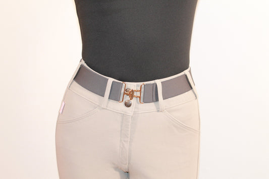 Grey Surcingle belt