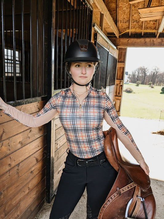 Plaid Sun Shirt