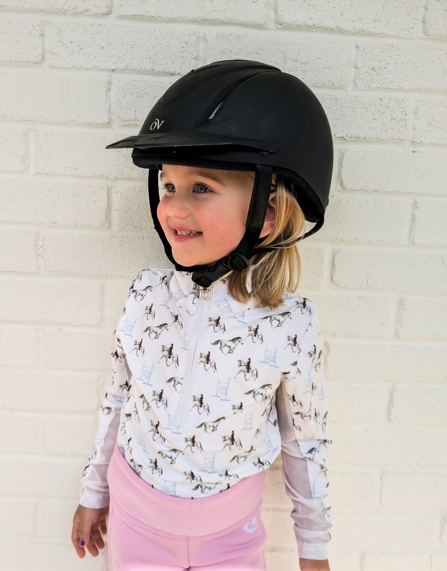 Youth Grey Horse Sun Shirt