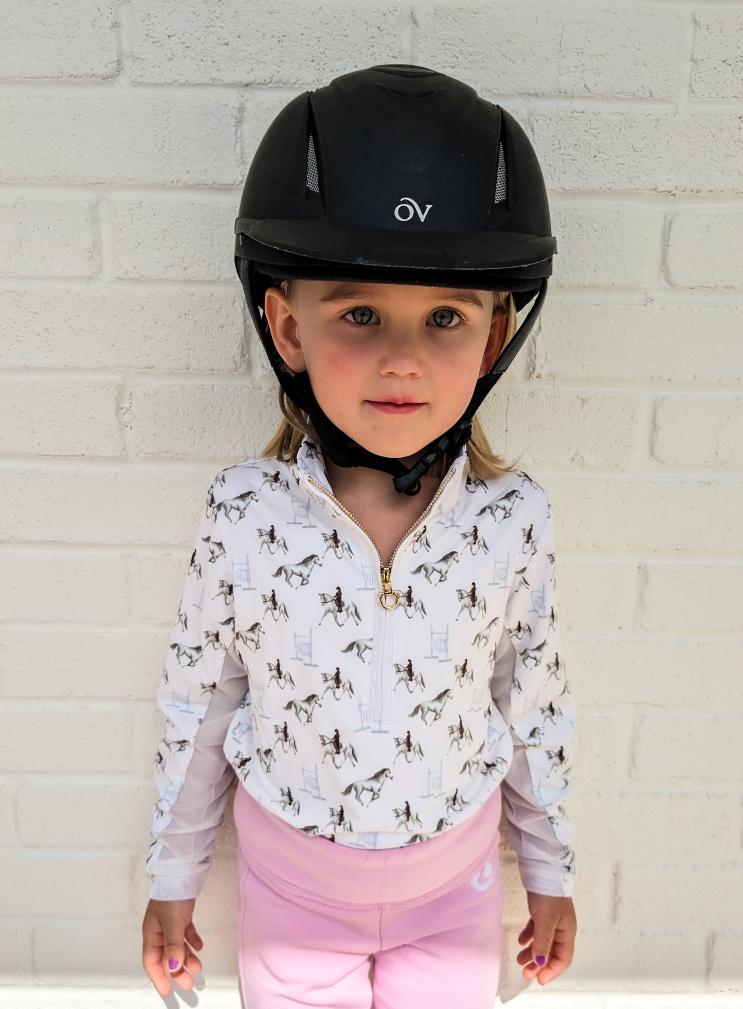 Youth Grey Horse Sun Shirt