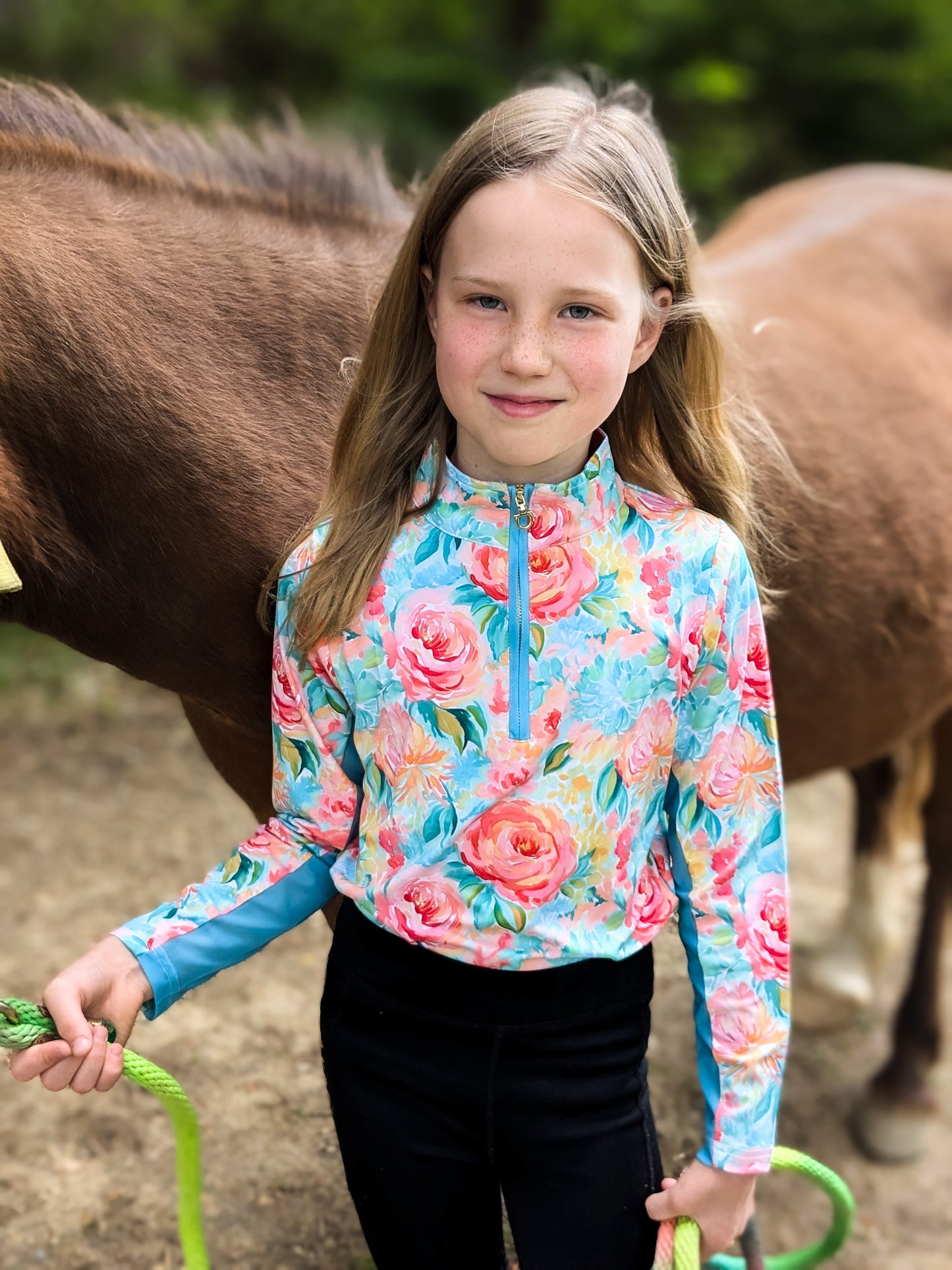 Youth Floral Sun Shirt