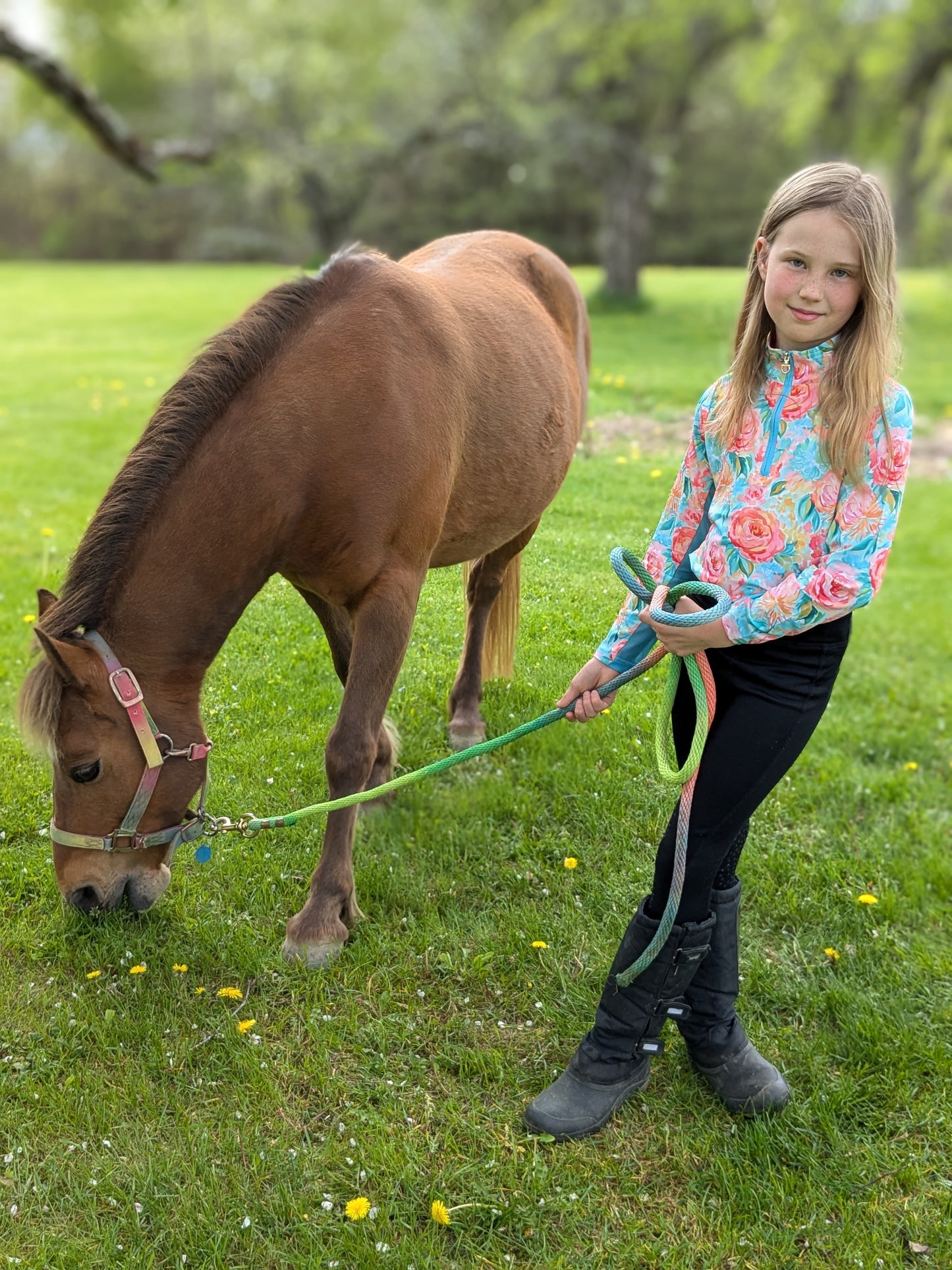 Youth Floral Sun Shirt