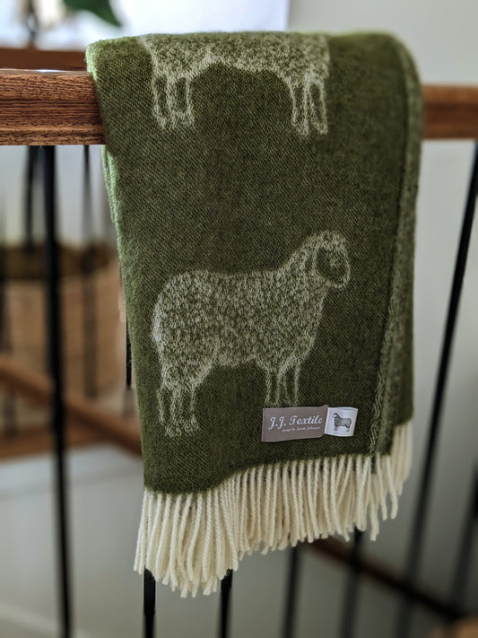 Wool Sheep Blanket