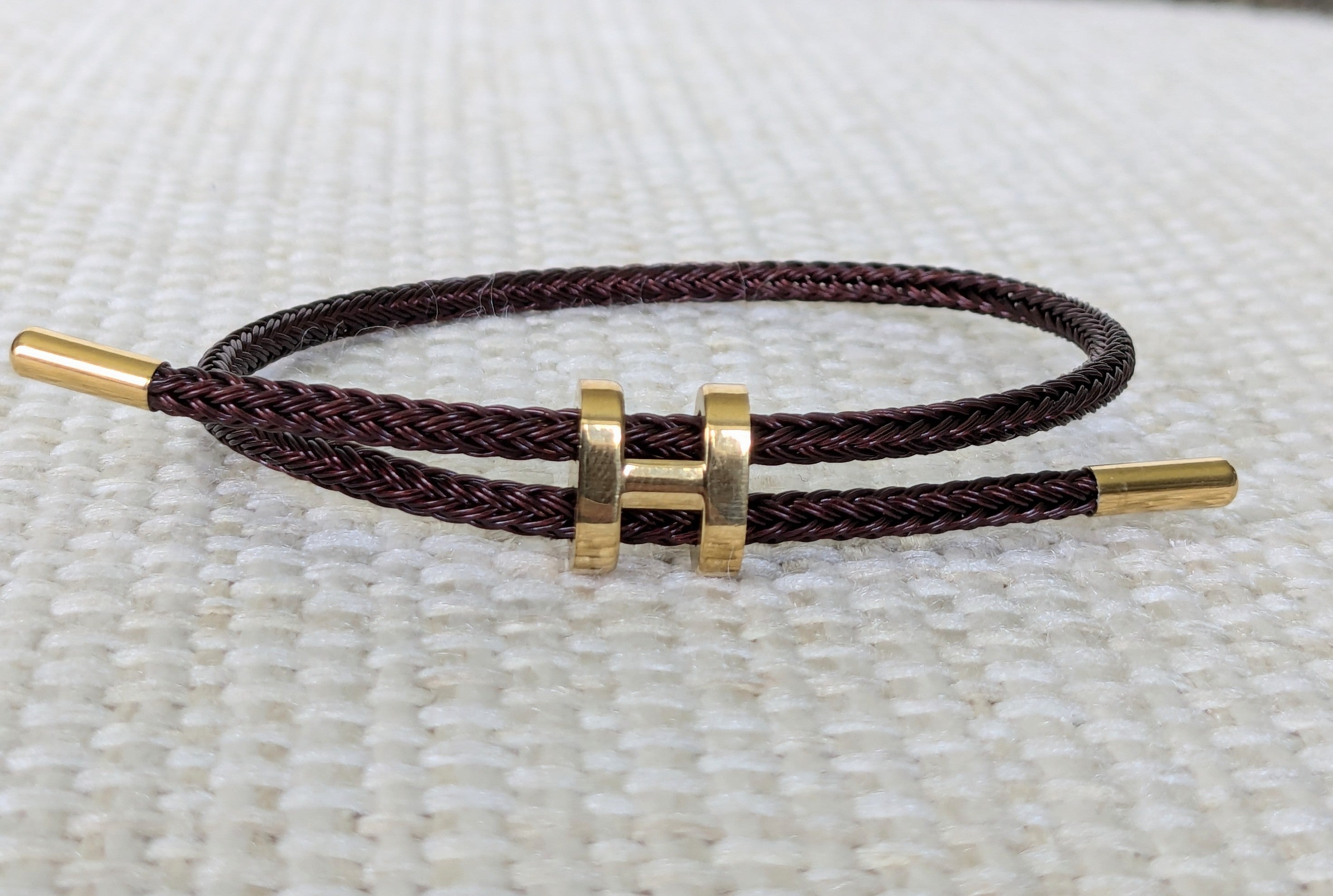 Brown H Bracelet
