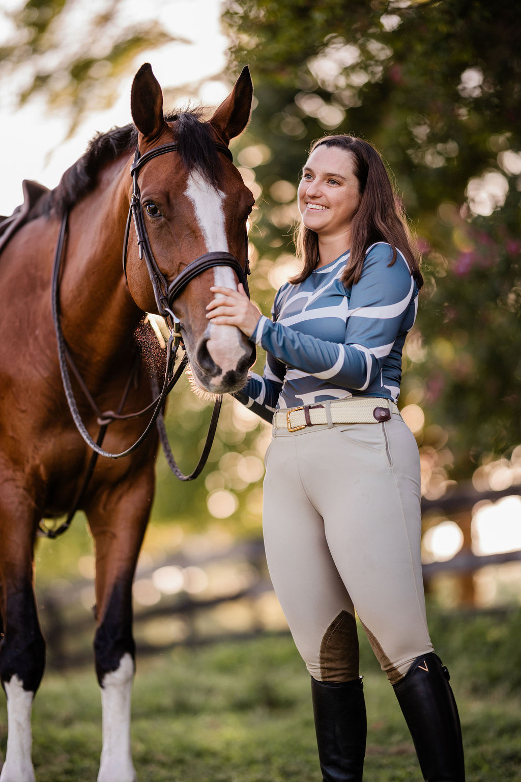 Slate Monogram Top