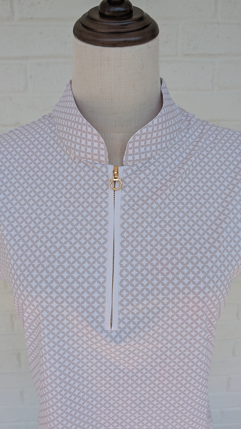 Soft White Sleeveless Riding Top