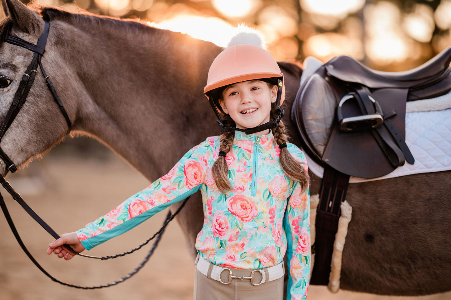 Youth Floral Sun Shirt