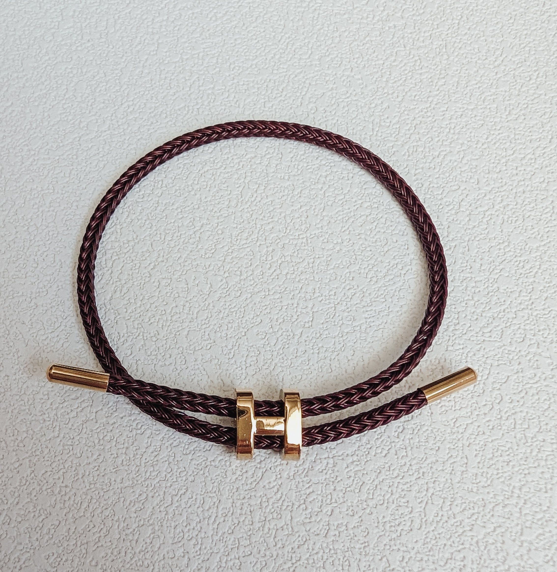 Brown H Bracelet