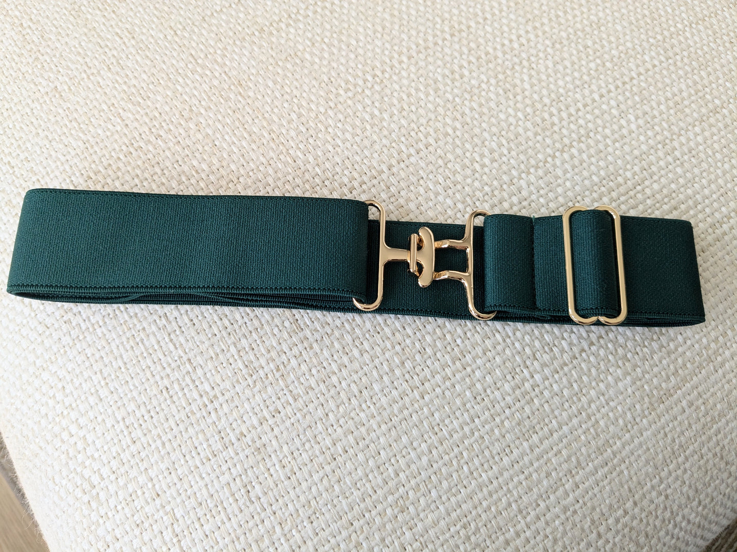 Hunter Green Surcingle Belt