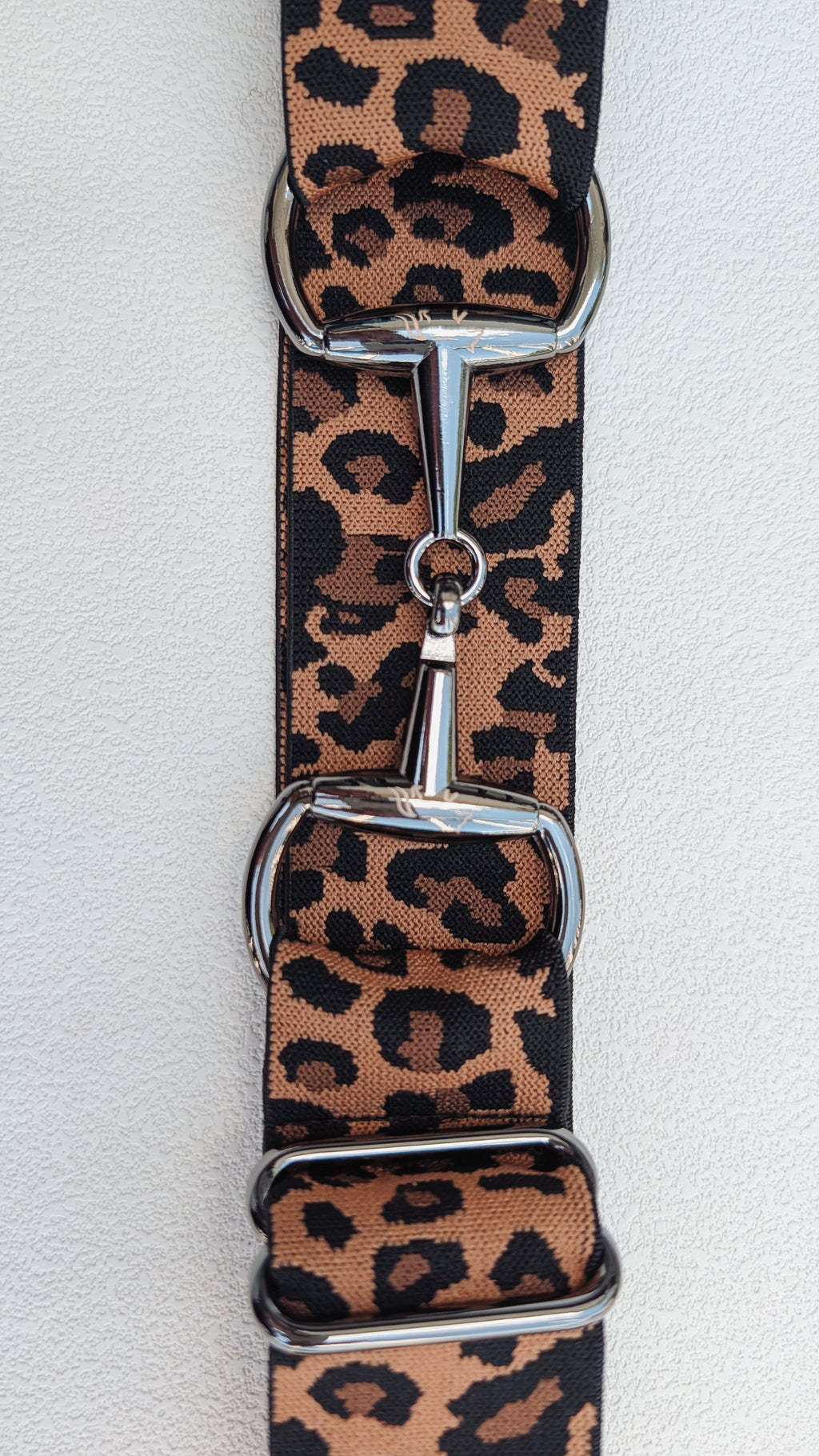 Leopard Snaffle Belt