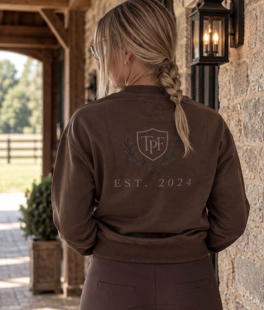 Brown Proper Fox Sweatshirt