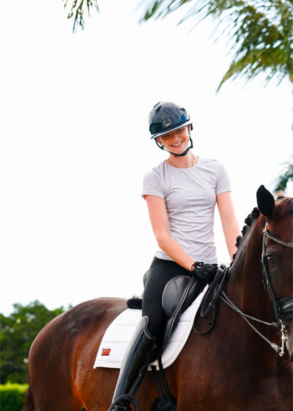 Soft White Dressage Pad
