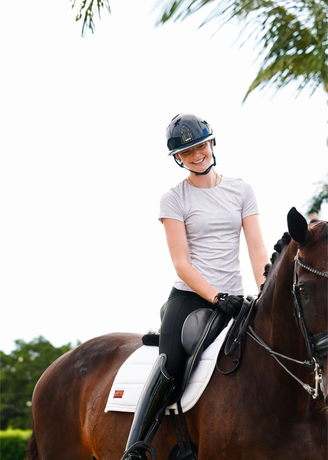 Soft White Dressage Pad