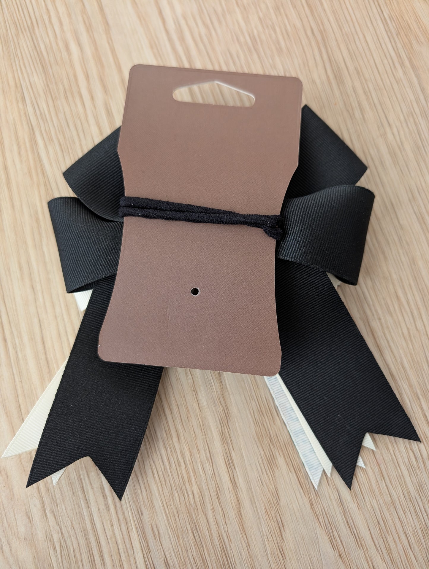 Equestrian Horse Show Bow, Fox Pattern