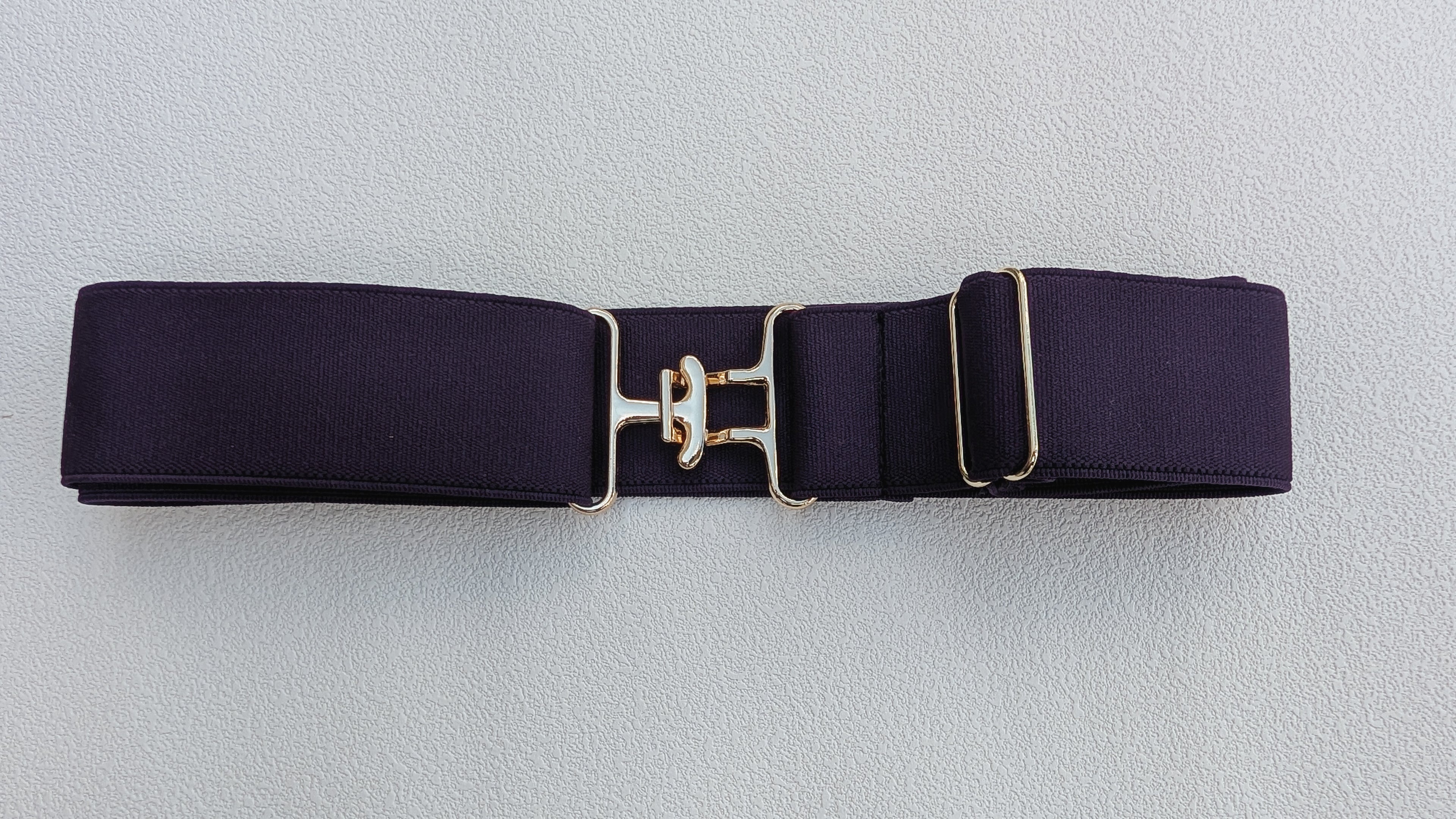 Plum Surcingle Belt
