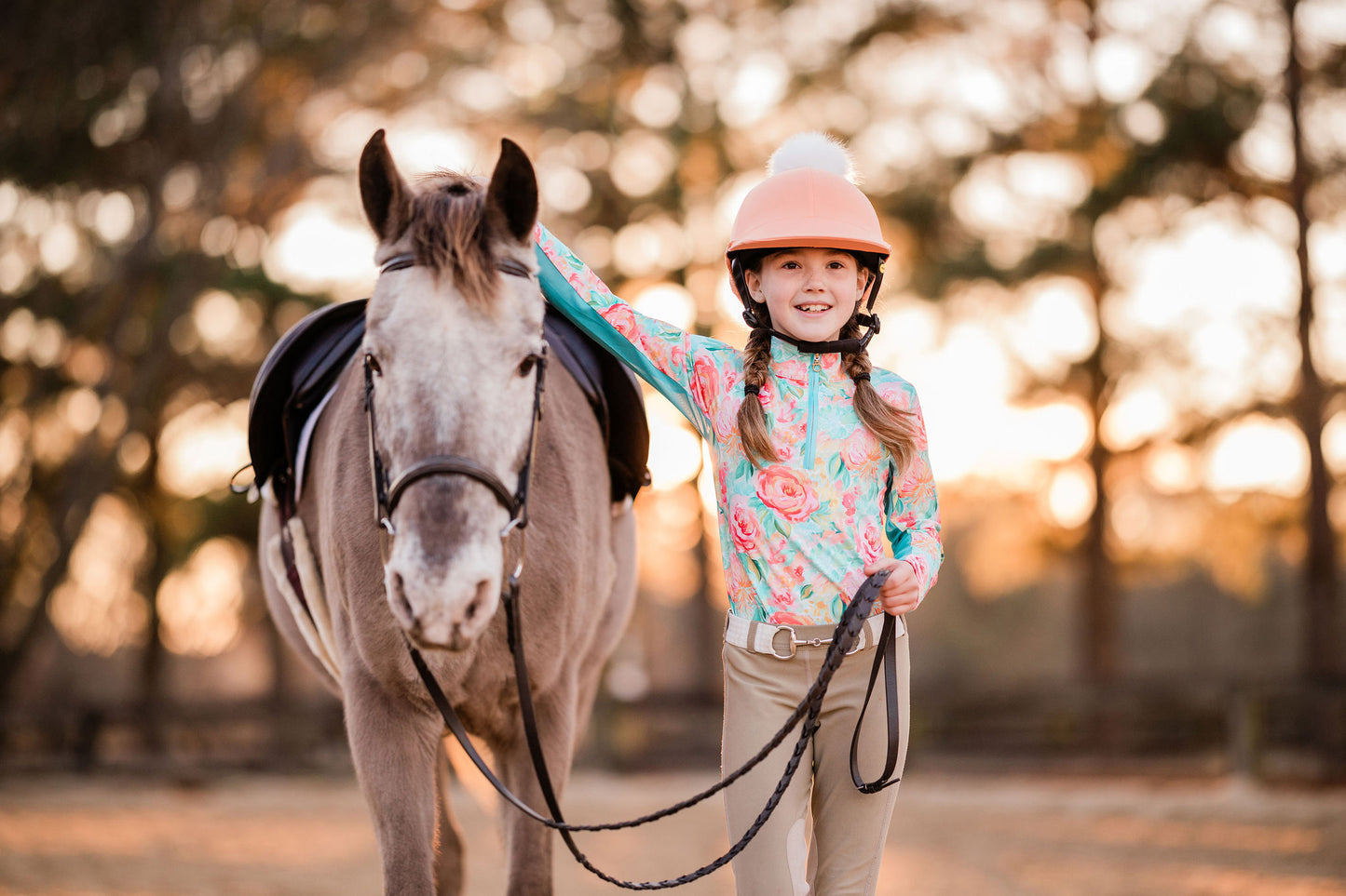 Youth Floral Sun Shirt