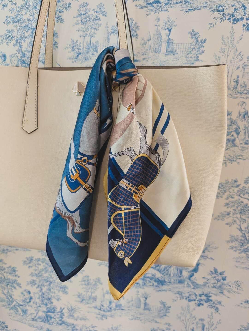 Equestrian Silk Scarf