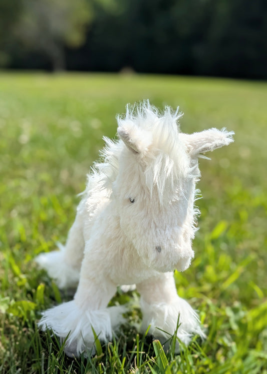 Grey Horse Stuffed Animal
