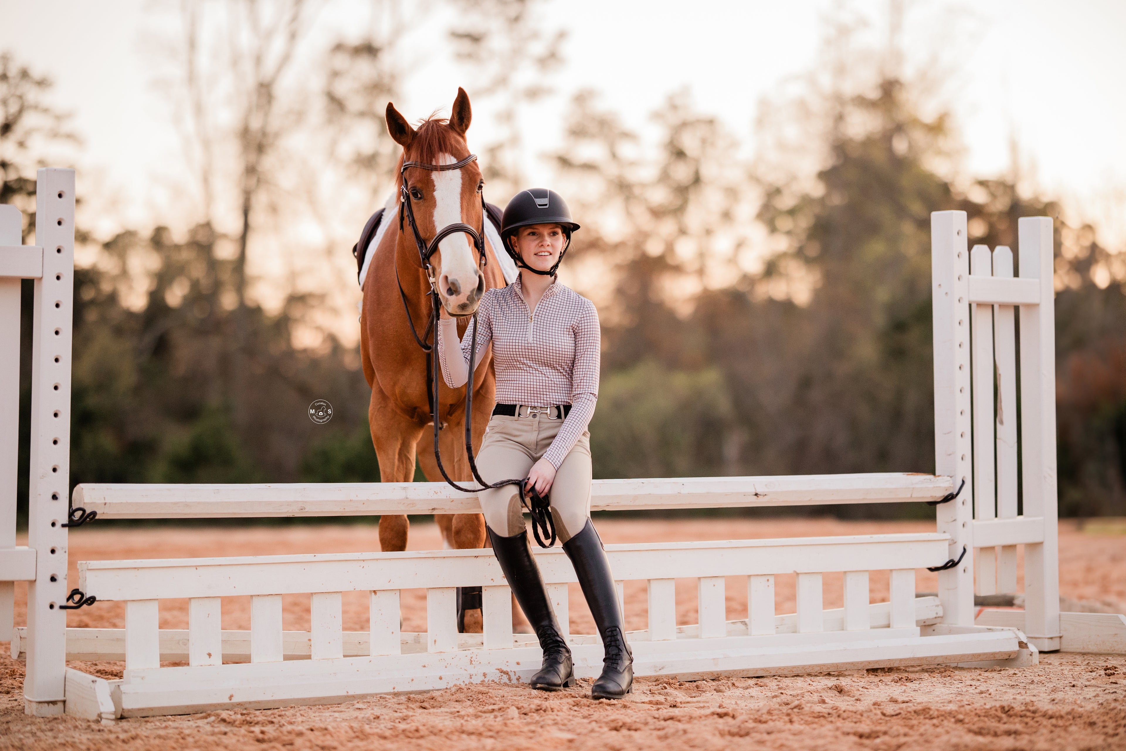 Burgundy Plaid Sun Shirt