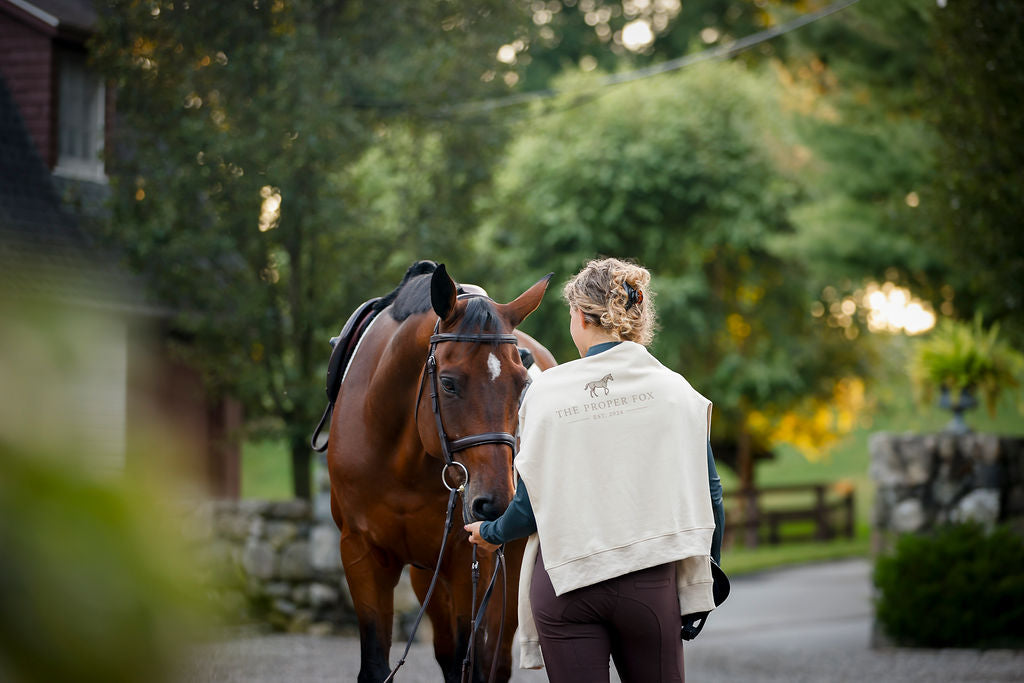 English Cream Proper Fox Sweatshirt