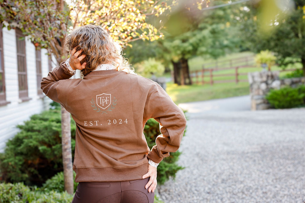 Oxford Brown Proper Fox Sweatshirt