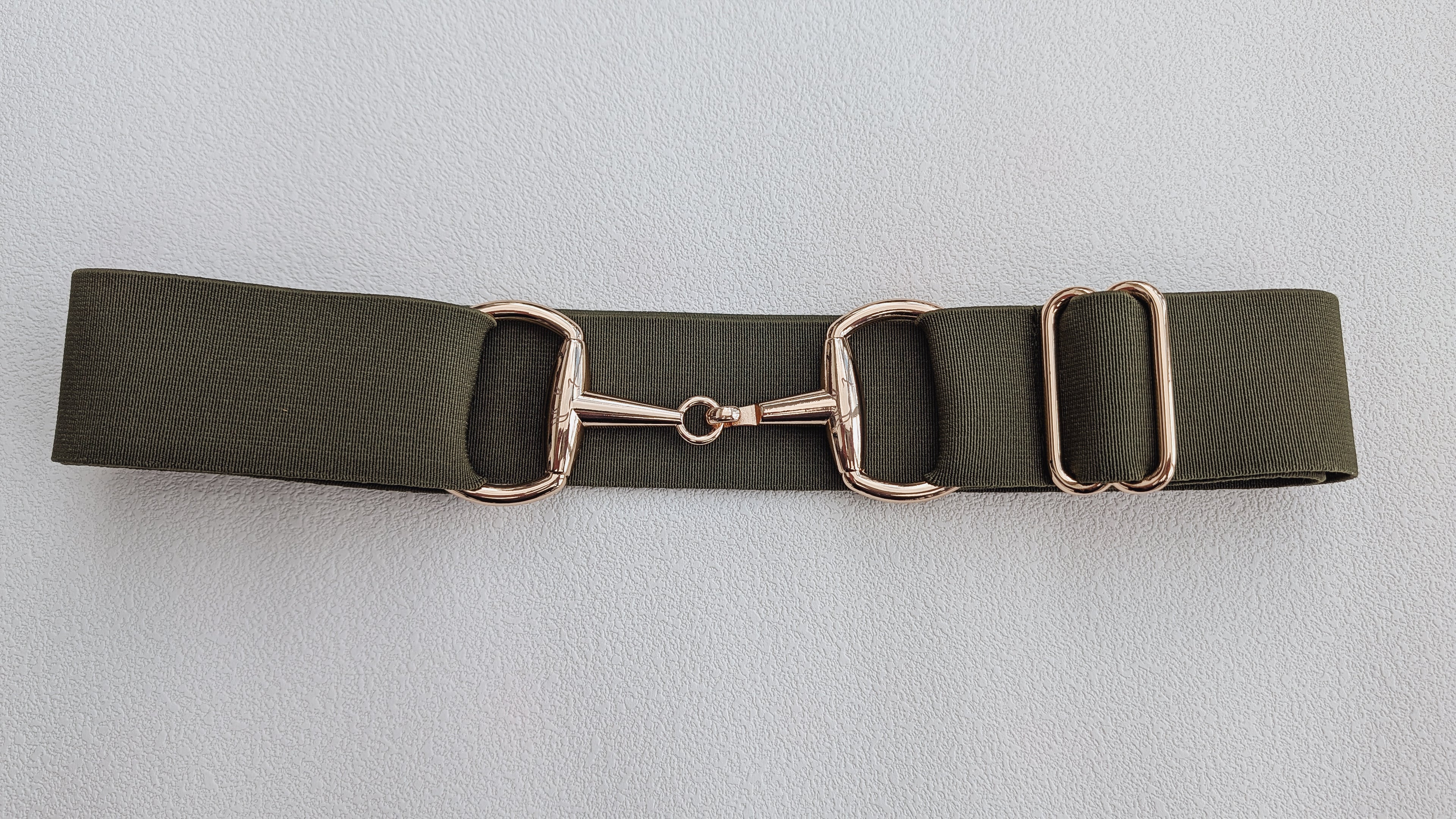 Olive Green Snaffle Belt