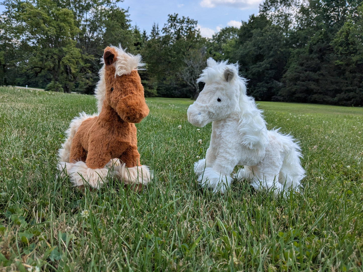 Grey Horse Stuffed Animal