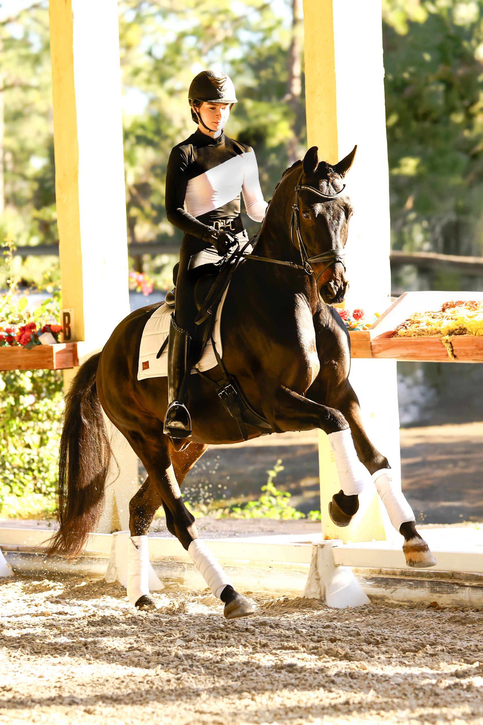 Soft White Dressage Pad