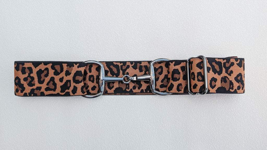 Leopard Snaffle Belt