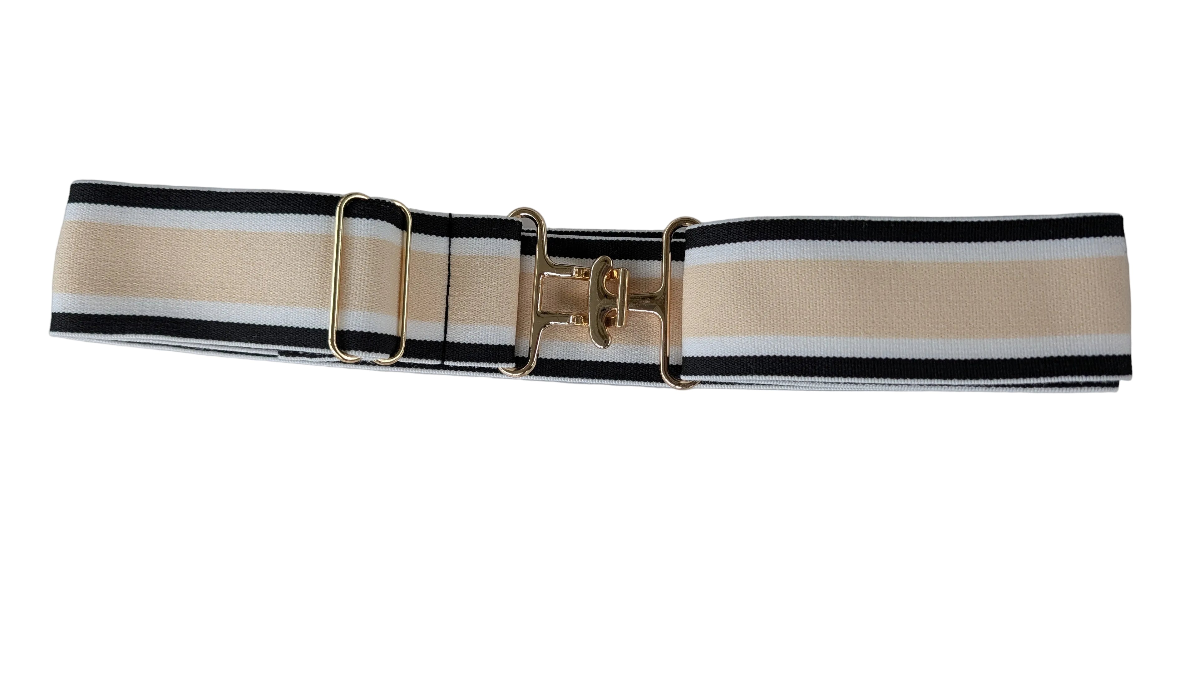 Striped Surccingle Belt