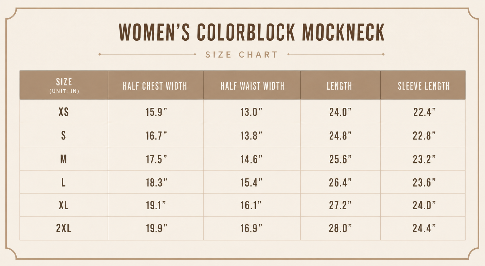Mockneck Colorblock Black & White