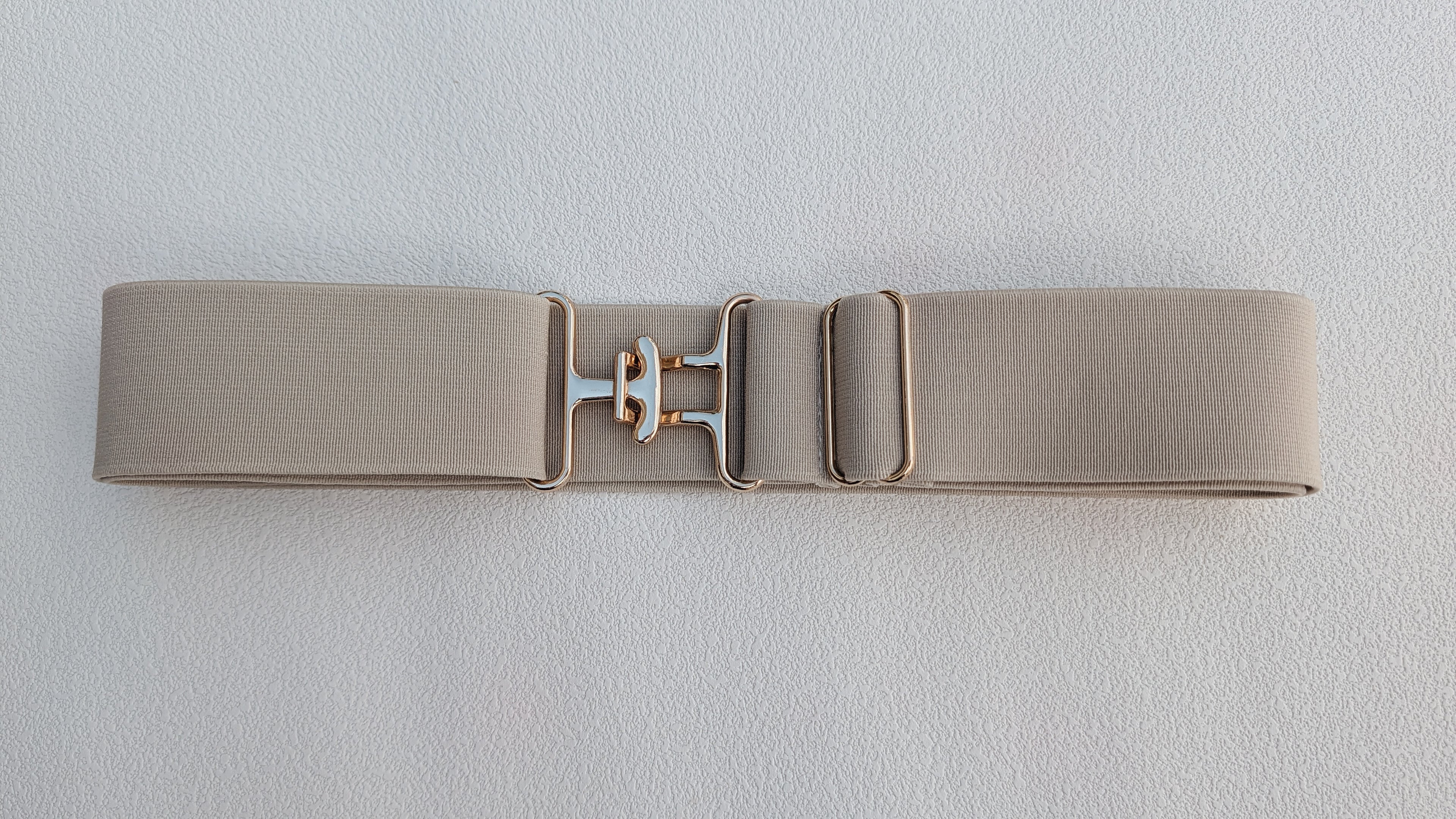 Cream Surcingle Belt