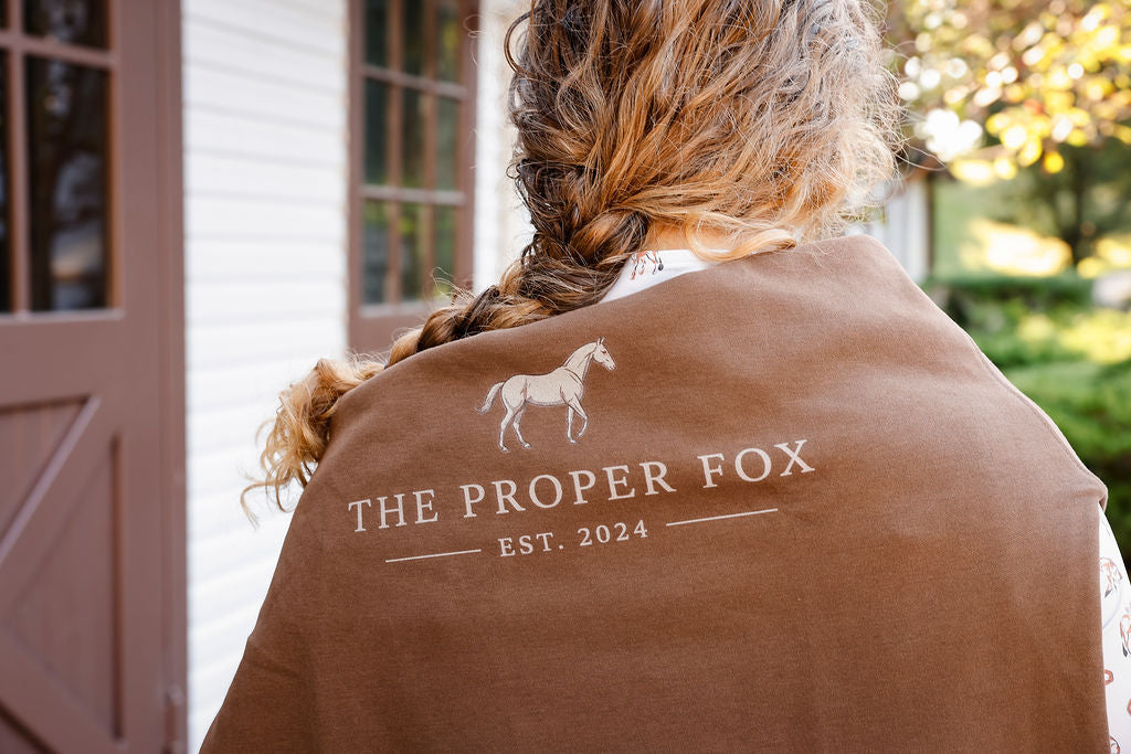 Oxford Brown Proper Fox Sweatshirt