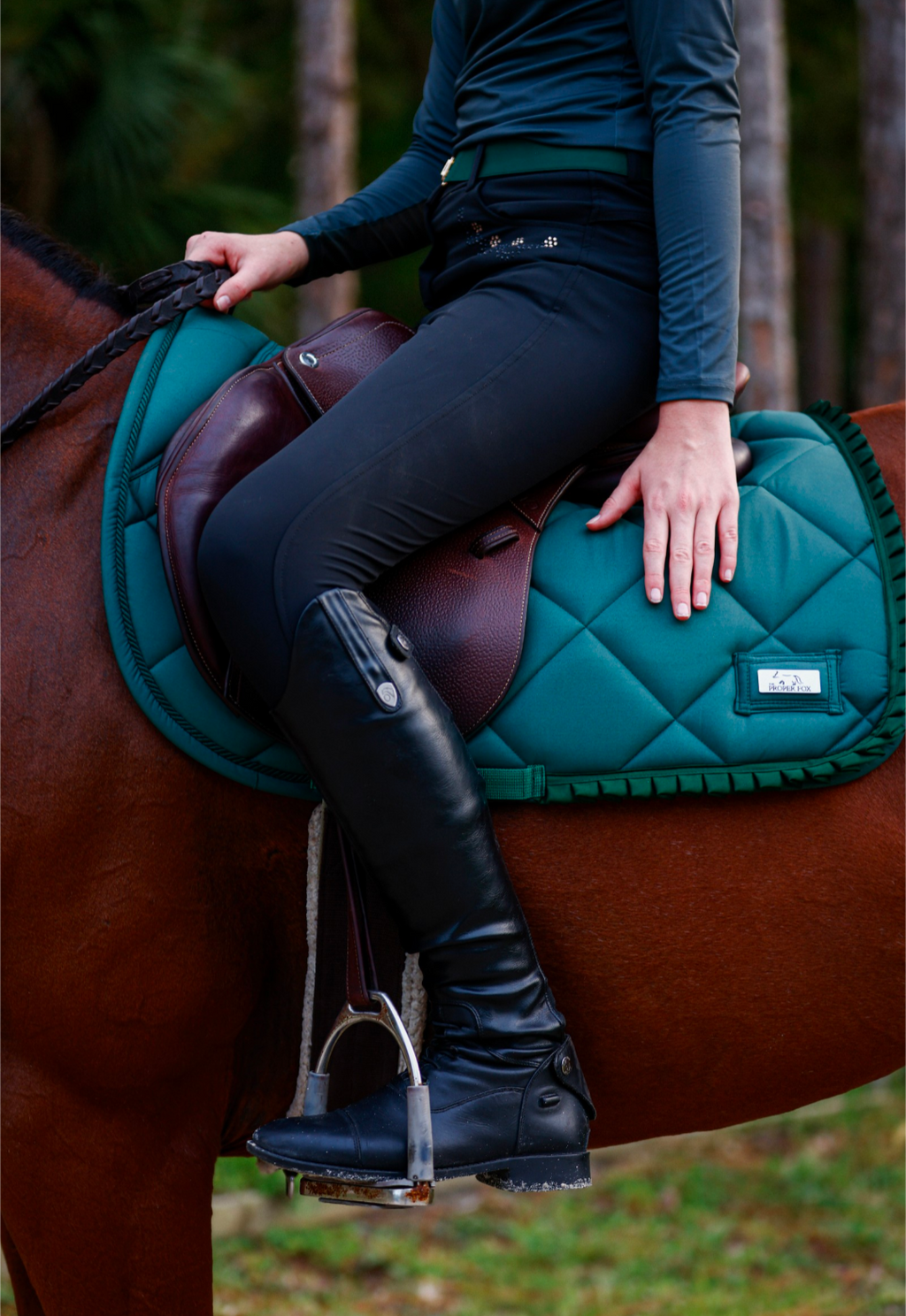 Hunter Green Jumping Pad