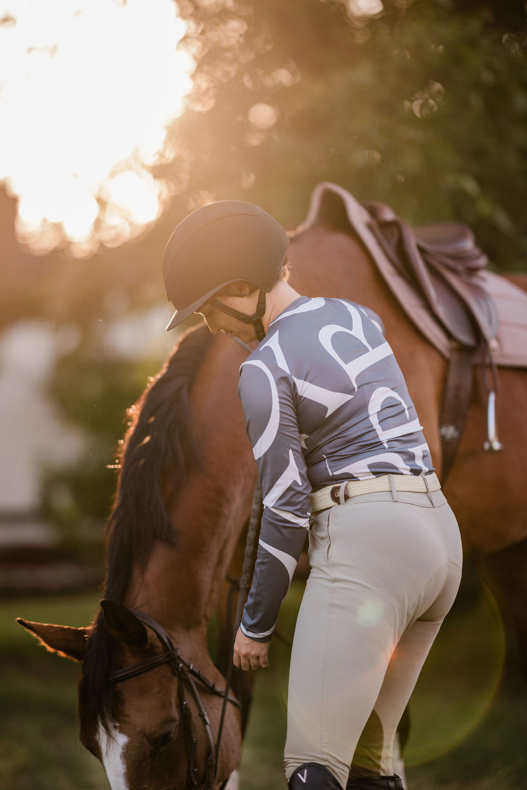 Slate Monogram Top