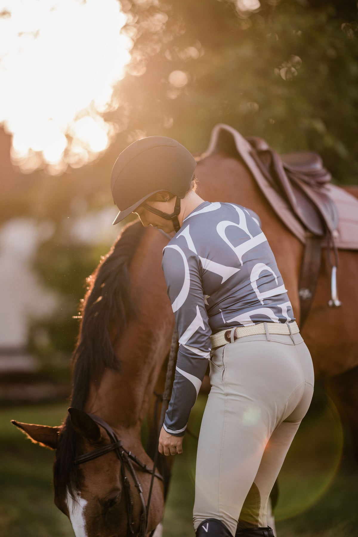 Slate Monogram Top